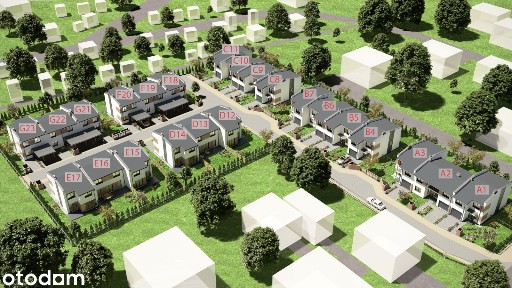 Tychy, Słoneczne Ogrody : TOP 1 ostatni segment z tarasem od południa