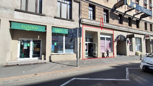 lokal 87 m2 na wynajem- ścisłe centrum- ul. Piłsudskiego, przy przystanku