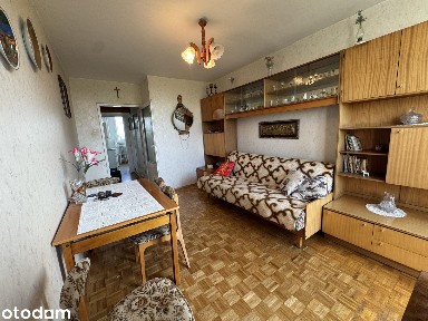 2 pokoje | 41,5 m² | Komandorska | 6 piętro | Winda | Piwnica