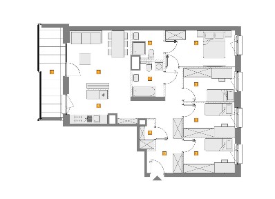 Pięknym apartament z sypialnią MASTER, garderobą i loggią ponad 10m2!