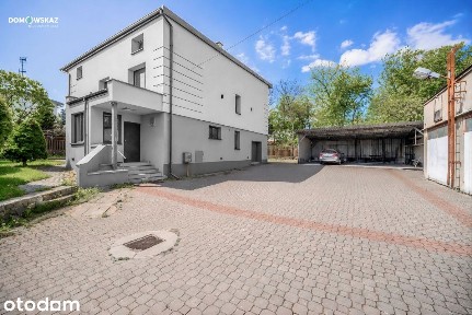 Warsztat z domem po remoncie na działce 1614 m2