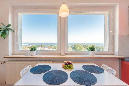 Słoneczne mieszkanie z widokiem na morze - blisko plaży- Sopot