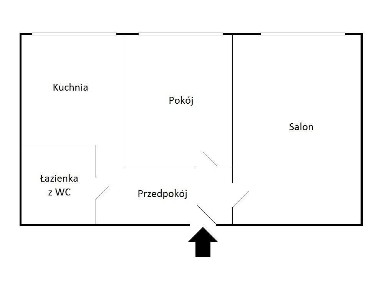 2 oddzielne pokoje - I piętro - cegła - Piastowska