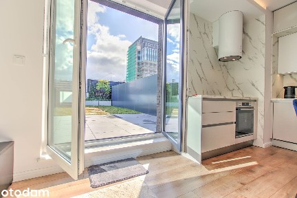Do wynajęcia apartament z tarasem, 37 m2 + 40 m2 taras, ul Gwiaździsta