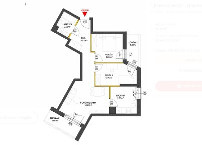 Stacja Pkp 5 min | Metro 10 min | Duża kuchnia
