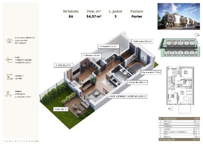 Już dostępne! 54 m2 z tarasem i ogrodem | Lwowska