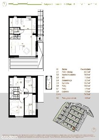 Dwupoziomowe mieszkanie z tarasem 19,48m2