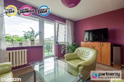 Mieszkanie 56,3 m² | Zaspa | Duży balkon | 3 Pok
