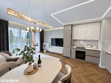 Nowoczesne, 2-pok mieszkanie 42 m² | Pierwszy najem | Modern Mokotów