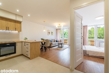 GOTOWE 2-POKOJOWE MIESZKANIE 38 m² | GENERALNY REMONT | DUŻY BALKON