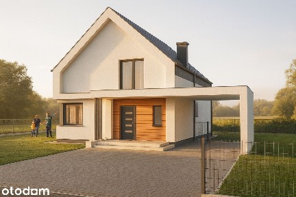 Nowoczesny dom 131 m² na działce 920 m² pod Lublinem