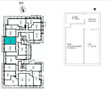Jeszcze dostępne! 43,85m² dwa pokoje/ parter