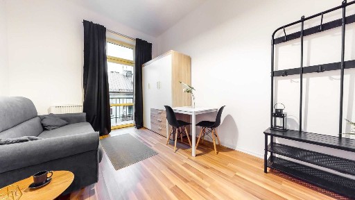 Kawalerka 22 m² z balkonem w centrum Krakowa bez prowizji! | Odświeżona kamienica | Kleparz, ul. O. Kolberga 13 | AGH, UJ, UEK, PK