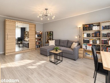 37,82 m² komfortowej przestrzeni z dużą loggią