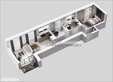 Gotowe! 3pok. 48,65m² | IVp | Balkon |0% |Brak Pcc