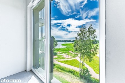 Port Ostróda | z widokiem na jezioro i zieleń