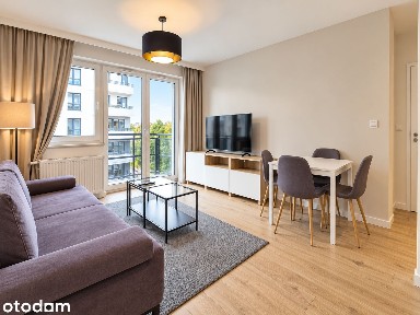 Długa 55 lokum Porto, TV Smart, balkon, zmywarka