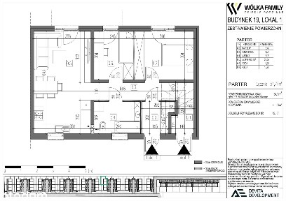 3-pokojowe mieszkanie 54m2 + ogródek Bezpośrednio