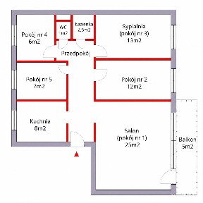 5 pokoi | parter | balkon | miejsce parkingowe | ul. Mieszka I
