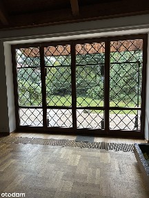Pl. Wilsona. Dom, na biuro, taras i ogród.