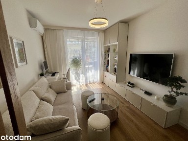 34,45m2 |Wyposażone |2 pokoje |Klimatyzacja |Balkon |Garaż |Komórka