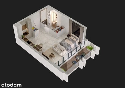 Duży Balkon Kameralny apartamentowiec