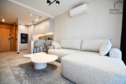 Nowe | Młyny Mogilska | 2 POK. | 43m2 | Klima | Balkon | ENG