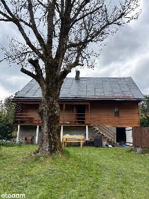 Dom wolnostojący drewniany z dużą działką 0,67 ha