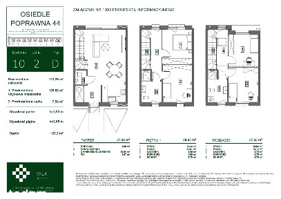 5-pokojowy dom 113m2 + ogródek Bezpośrednio