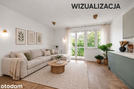 3 pokoje | 60 m² | balkon | po generalnym remoncie | Zdrowa