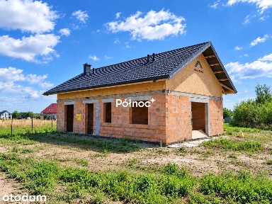 Dom parterowy 86 m² | 10,57 ar | widok na góry