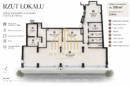ul. 3 Maja, Śródmieście, Zabrze, śląskie