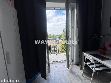 Bielany. Dwa pokoje. Balkon. Metro.