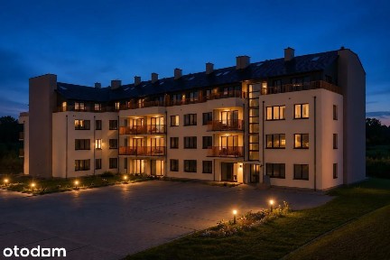 Narożny Apartament z Balkonem, 4 Pokoje, Darłowo