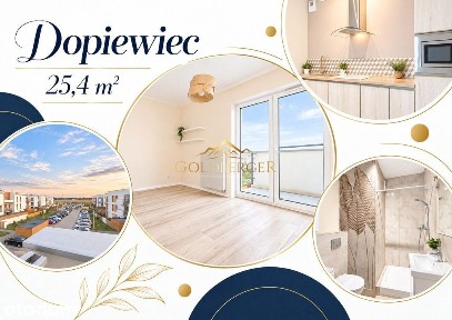 Nowoczesna kawalerka w otoczeniu zieleni Dopiewiec