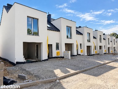 NOWOCZESNY DOM SZEREGOWY 116 m² | GARAŻ | OGRÓD | PSZENNO