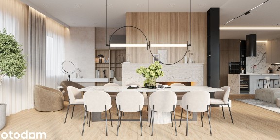 Wynajem 4-pokojowego apartamentu z dwoma tarasami.