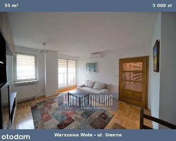 2-pokojowe mieszkanie 55 m² | ul. Sienna