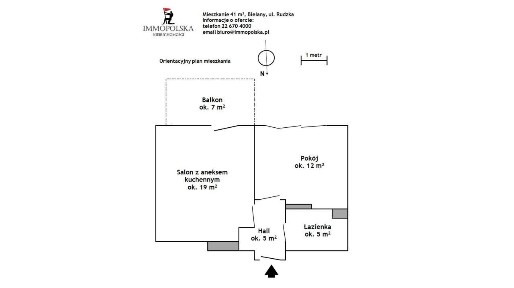 Rudzka, 2 pokoje w apartamentowcu