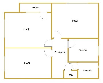 Centrum 3 pokoje, balkon, piwnica, 2 garaże