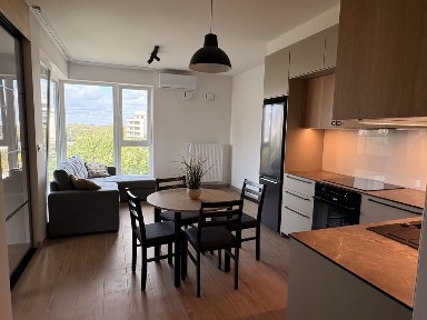 Nowe!3 pok, klimatyzacja, garaż, winda, balkon Bielany- Chomiczówka, bezpośrednio