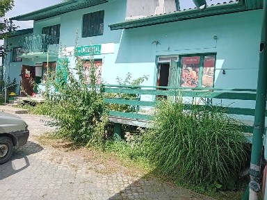 Budynek mieszkalno gospodarczy.