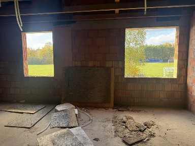 Najem długoterminowy - działka usługowo-budowlana 2834 m² z budynkami - Nowosolna, ul. Grabińska 3a