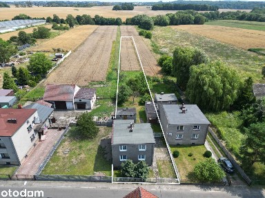Dom wolnostojący do remontu 180 m² z działką 2474 m² w Laryszowie