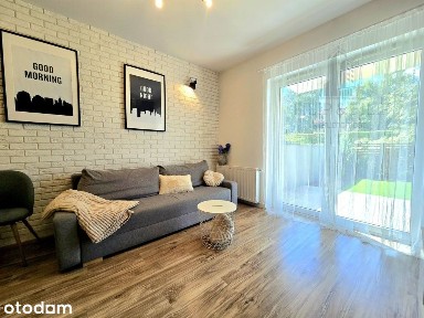 Przytulne 2 pokoje z dużym tarasem- 38,47m²
