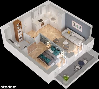 Ostatni etap osiedla | mieszkanie 38 m²