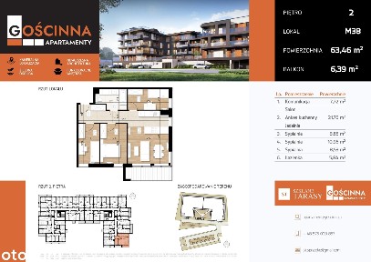Apartamenty Gościnna 2 | mieszkanie 4-pok. | 38