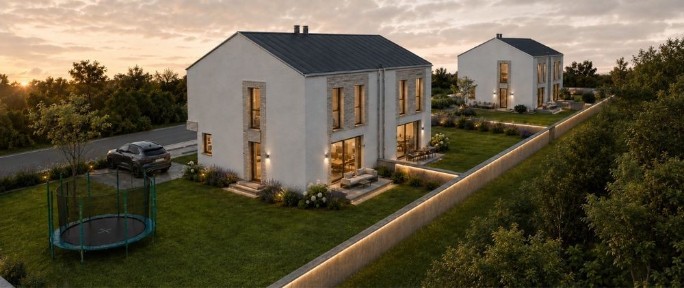 Dom jednorodzinny 100m2 na działce 500m2
