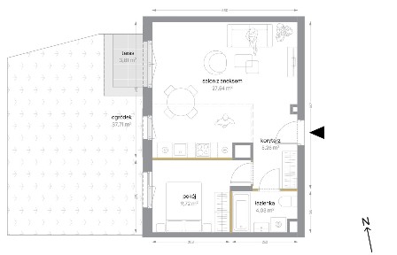 2 pokoje | ogródek 38 m² | centrum Poznania