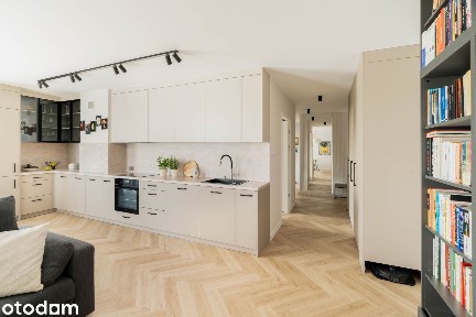 GOTOWE Z WYPOSAŻENIEM, duży balkon, komórka + 2x garaż, WIDOK Z MPZP